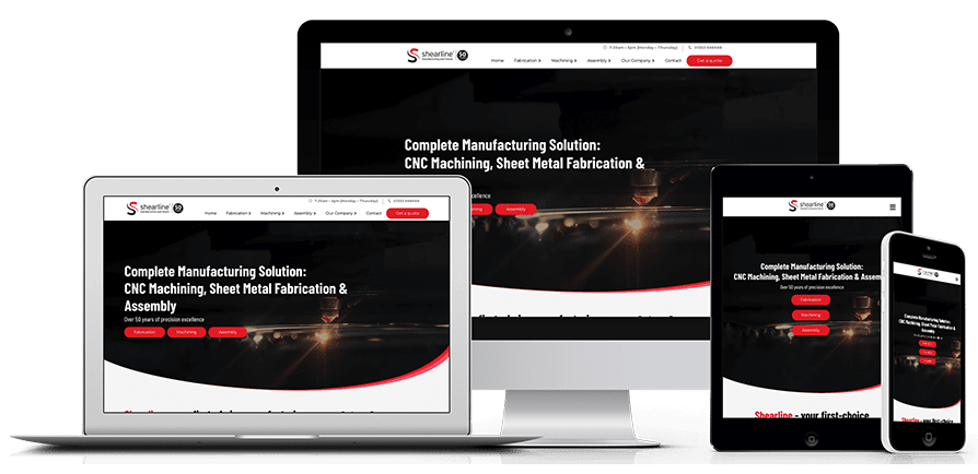 Shearline Responsive Website